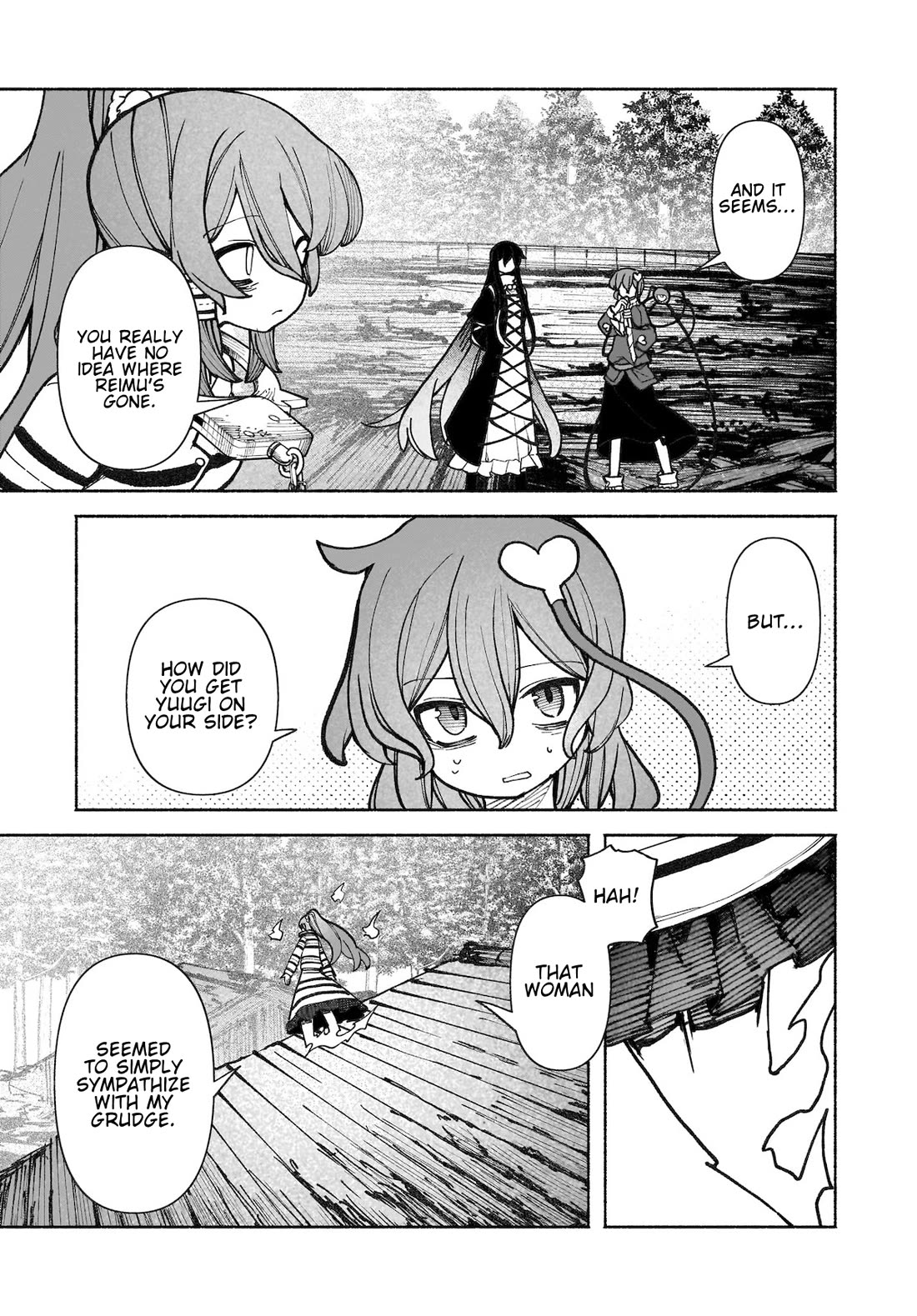 Touhou Chireikiden - Cheating Detective Satori Chapter 37 page 20 - Chapter 37: Subterranean Animosity (Pt. VII)