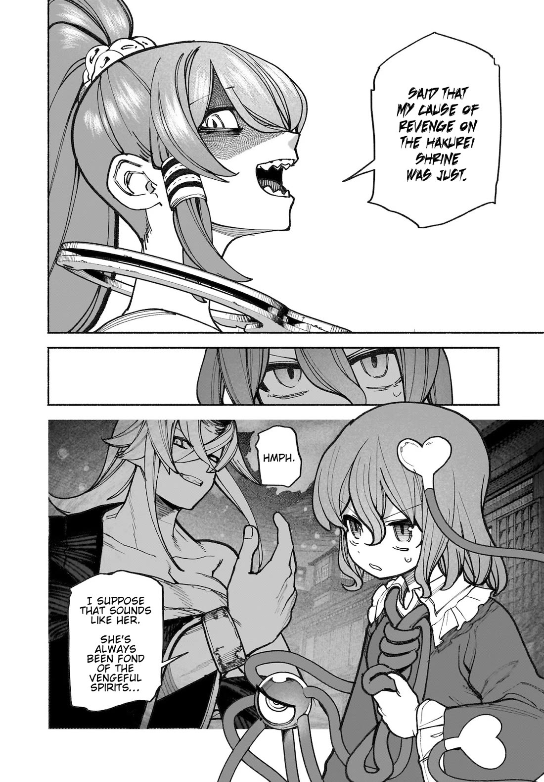 Touhou Chireikiden - Cheating Detective Satori Chapter 37 page 21 - Chapter 37: Subterranean Animosity (Pt. VII)