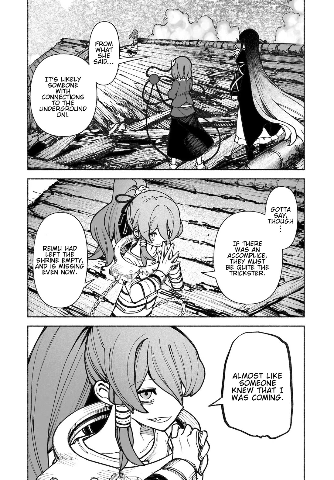 Touhou Chireikiden - Cheating Detective Satori Chapter 37 page 24 - Chapter 37: Subterranean Animosity (Pt. VII)