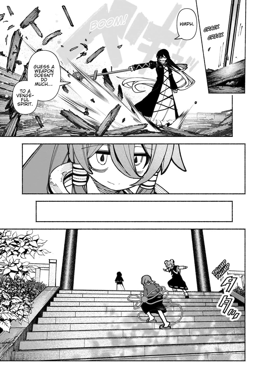 Touhou Chireikiden - Cheating Detective Satori Chapter 37 page 5 - Chapter 37: Subterranean Animosity (Pt. VII)