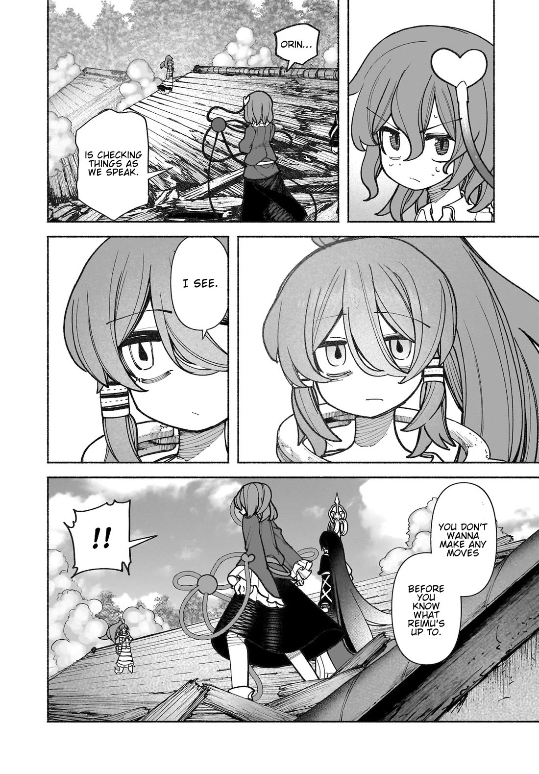 Touhou Chireikiden - Cheating Detective Satori Chapter 38 page 14 - Chapter 38: Subterranean Animosity (Pt. VIII)