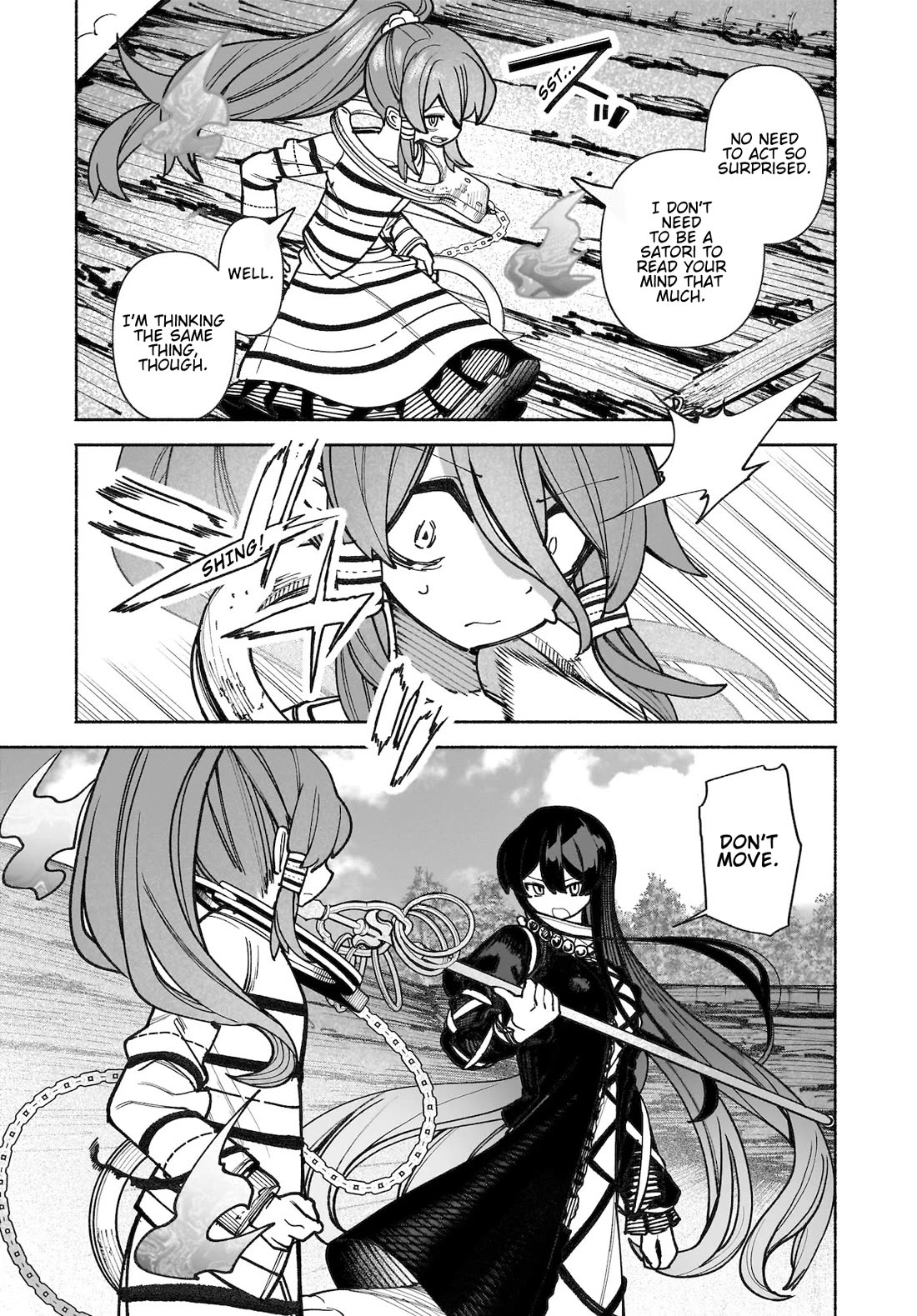 Touhou Chireikiden - Cheating Detective Satori Chapter 38 page 15 - Chapter 38: Subterranean Animosity (Pt. VIII)