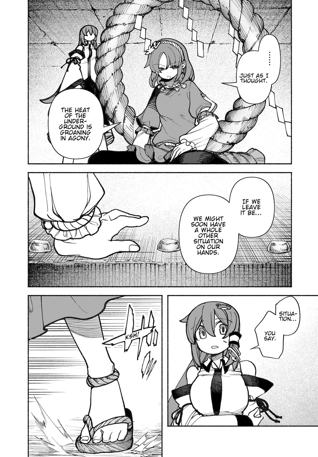 Touhou Chireikiden - Cheating Detective Satori Chapter 38 page 4 - Chapter 38: Subterranean Animosity (Pt. VIII)