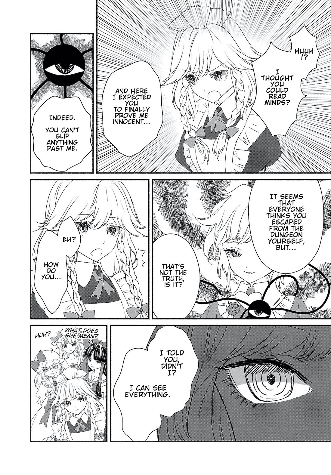 Touhou Chireikiden - Cheating Detective Satori Chapter 4 page 14 - Chapter 4: The SDM Case Goes Under the Ground (Pt. IV.I)