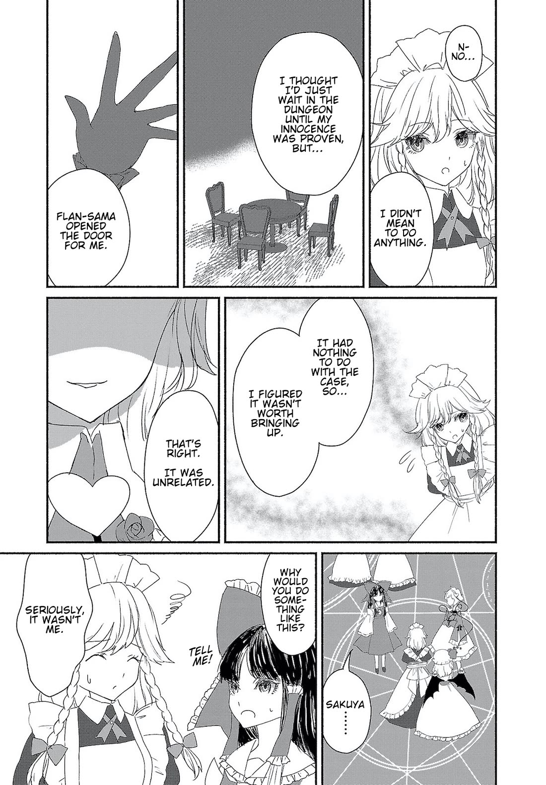 Touhou Chireikiden - Cheating Detective Satori Chapter 4 page 15 - Chapter 4: The SDM Case Goes Under the Ground (Pt. IV.I)