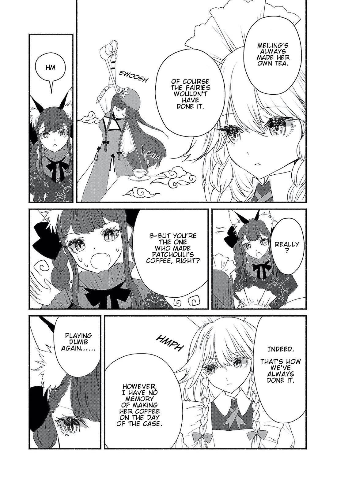 Touhou Chireikiden - Cheating Detective Satori Chapter 4 page 9 - Chapter 4: The SDM Case Goes Under the Ground (Pt. IV.I)