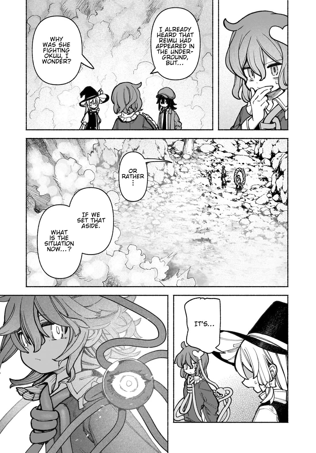 Touhou Chireikiden - Cheating Detective Satori Chapter 40 page 25 - Chapter 40: Subterranean Animosity (Pt. X)