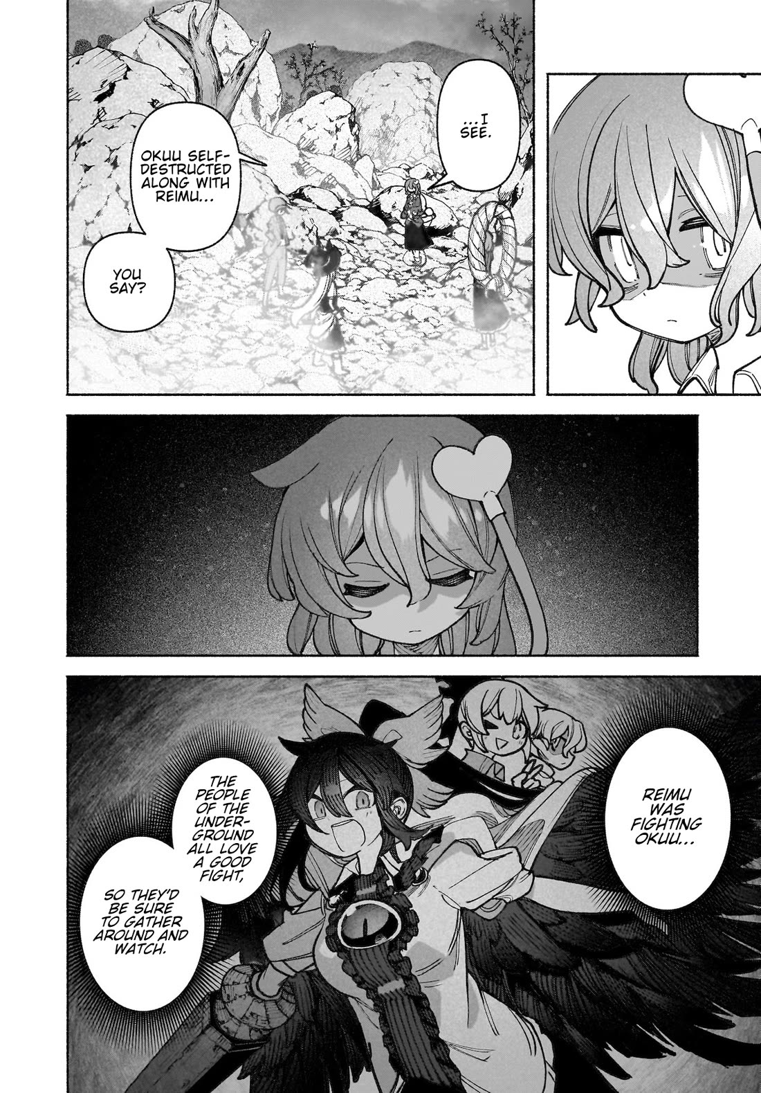 Touhou Chireikiden - Cheating Detective Satori Chapter 40 page 26 - Chapter 40: Subterranean Animosity (Pt. X)