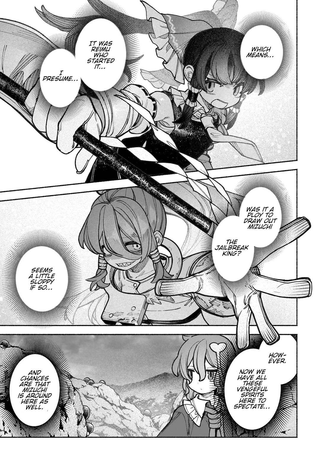 Touhou Chireikiden - Cheating Detective Satori Chapter 40 page 27 - Chapter 40: Subterranean Animosity (Pt. X)