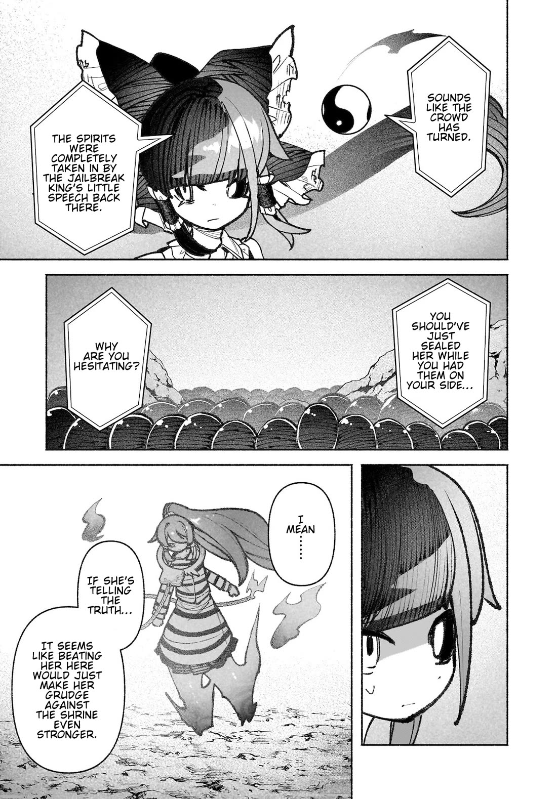 Touhou Chireikiden - Cheating Detective Satori Chapter 43 page 3 - Chapter 43: Subterranean Animosity (Pt. XIII)