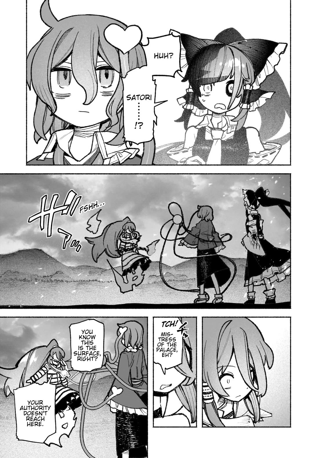 Touhou Chireikiden - Cheating Detective Satori Chapter 43 page 7 - Chapter 43: Subterranean Animosity (Pt. XIII)
