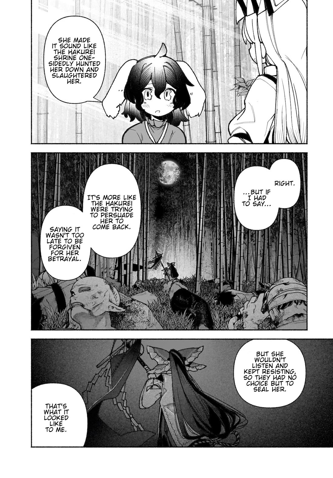 Touhou Chireikiden - Cheating Detective Satori Chapter 44 page 16 - Chapter 44: Subterranean Animosity (Pt. XIV)