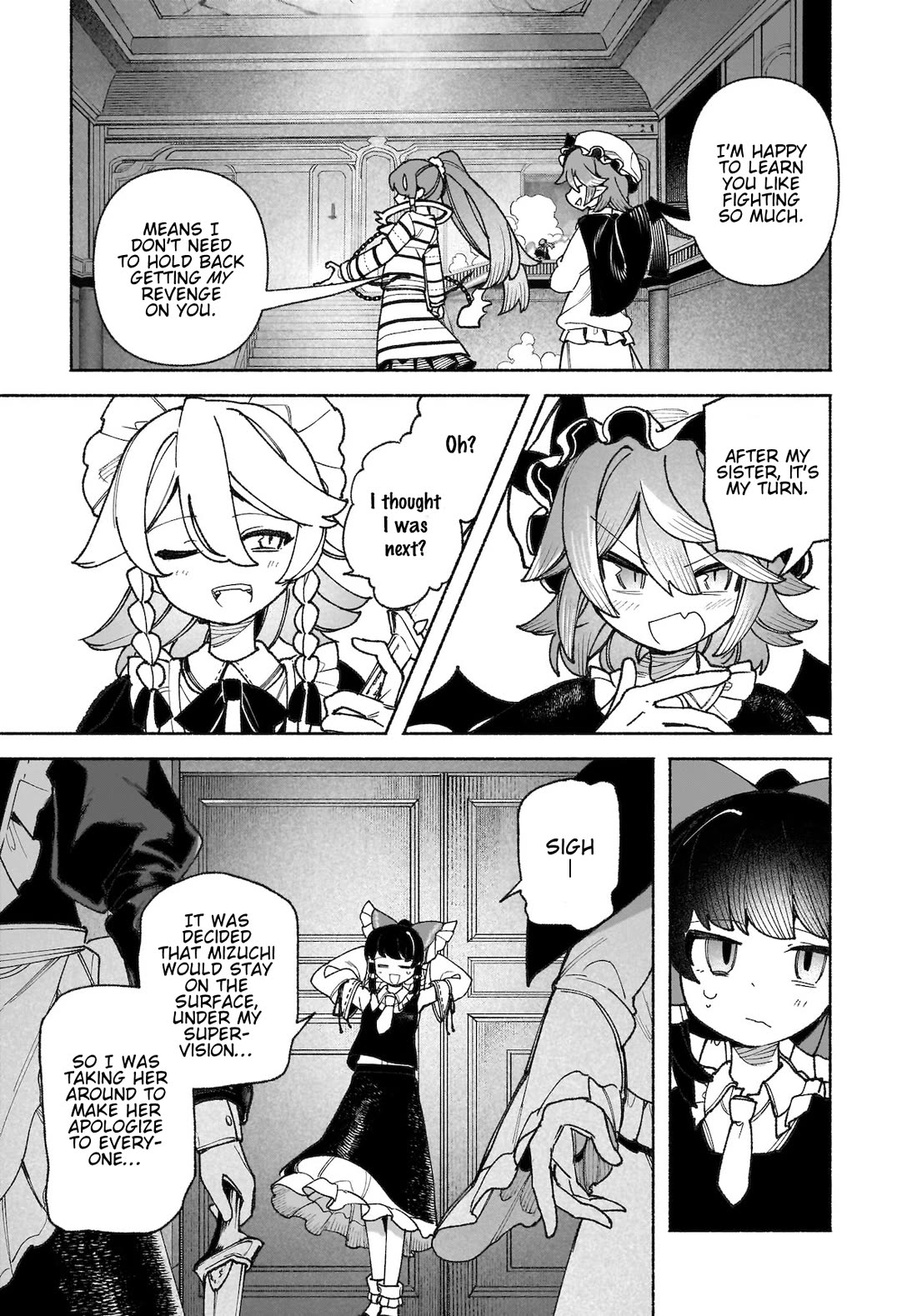 Touhou Chireikiden - Cheating Detective Satori Chapter 44 page 23 - Chapter 44: Subterranean Animosity (Pt. XIV)