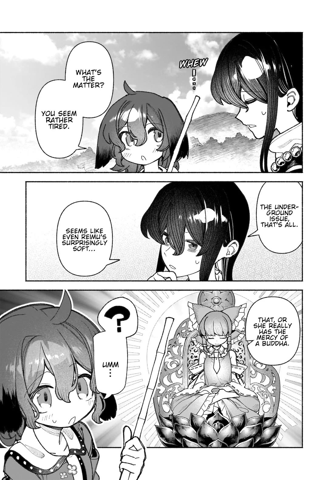 Touhou Chireikiden - Cheating Detective Satori Chapter 44 page 9 - Chapter 44: Subterranean Animosity (Pt. XIV)