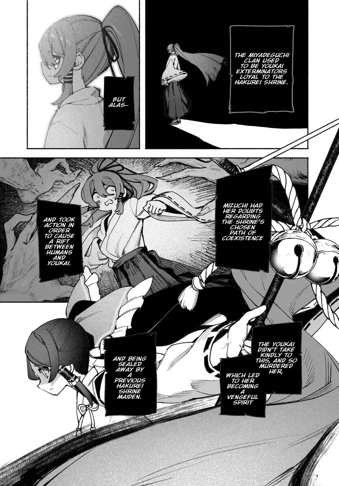 Touhou Chireikiden - Cheating Detective Satori Chapter 45 page 3 - Chapter 45: The Mausoleum Where Divine & Wicked Mingle
