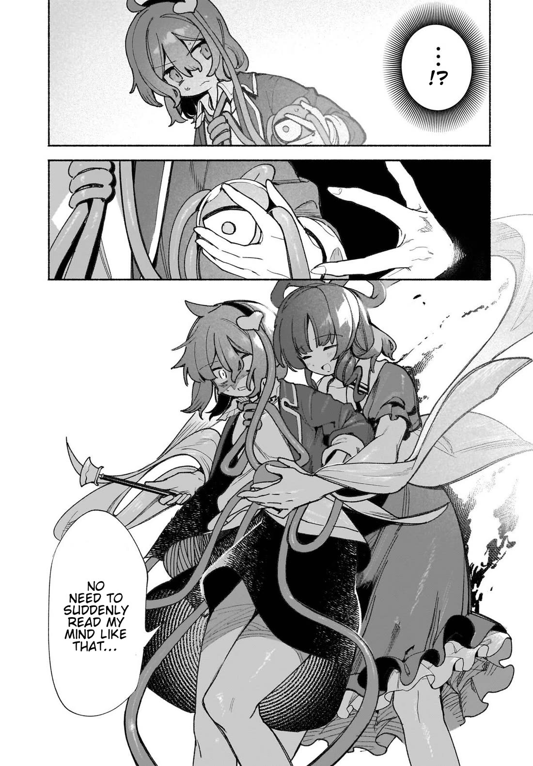 Touhou Chireikiden - Cheating Detective Satori Chapter 46 page 12 - Chapter 46: The Mausoleum Where Divine & Wicked Mingle (Pt. II)