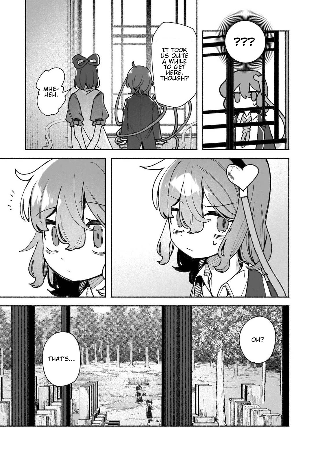 Touhou Chireikiden - Cheating Detective Satori Chapter 46 page 17 - Chapter 46: The Mausoleum Where Divine & Wicked Mingle (Pt. II)