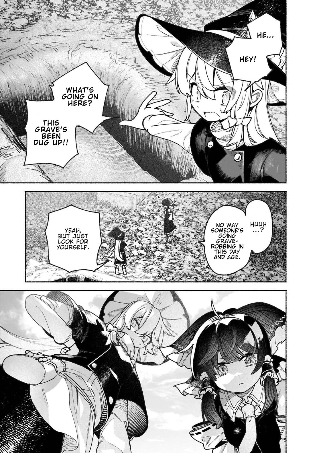 Touhou Chireikiden - Cheating Detective Satori Chapter 46 page 19 - Chapter 46: The Mausoleum Where Divine & Wicked Mingle (Pt. II)