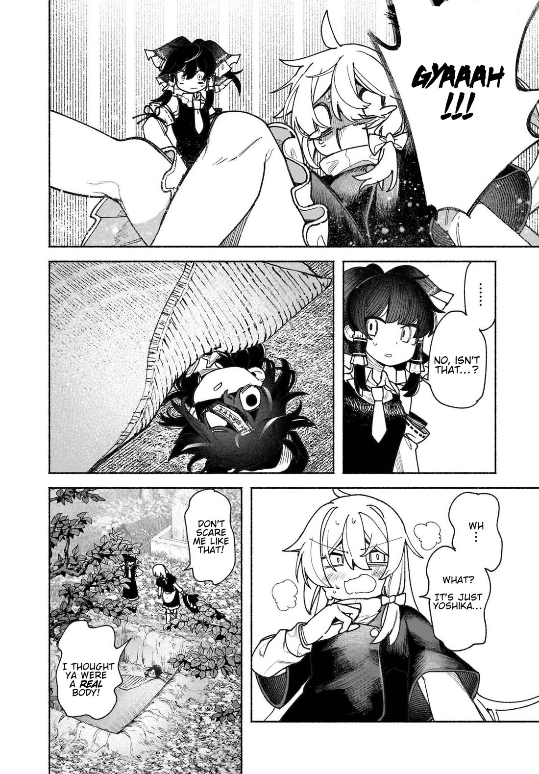 Touhou Chireikiden - Cheating Detective Satori Chapter 46 page 24 - Chapter 46: The Mausoleum Where Divine & Wicked Mingle (Pt. II)