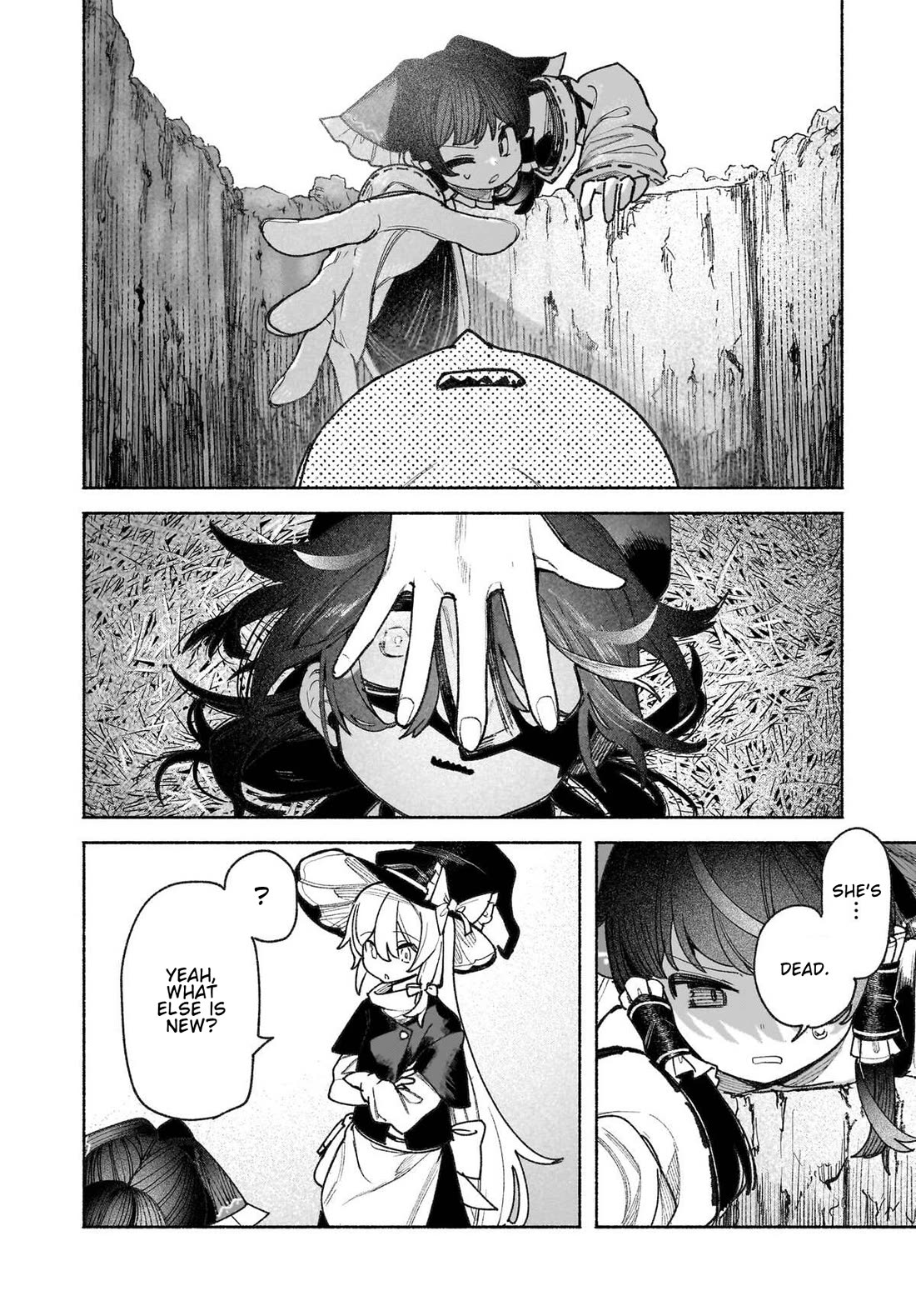 Touhou Chireikiden - Cheating Detective Satori Chapter 46 page 26 - Chapter 46: The Mausoleum Where Divine & Wicked Mingle (Pt. II)