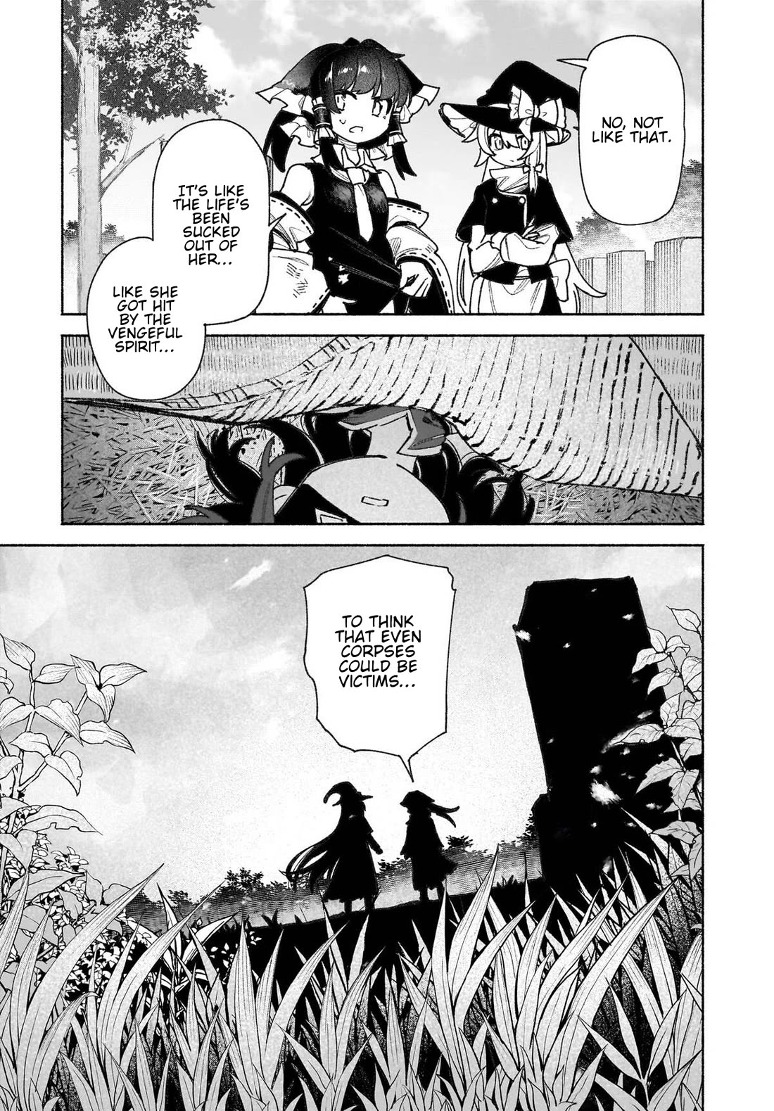 Touhou Chireikiden - Cheating Detective Satori Chapter 46 page 27 - Chapter 46: The Mausoleum Where Divine & Wicked Mingle (Pt. II)