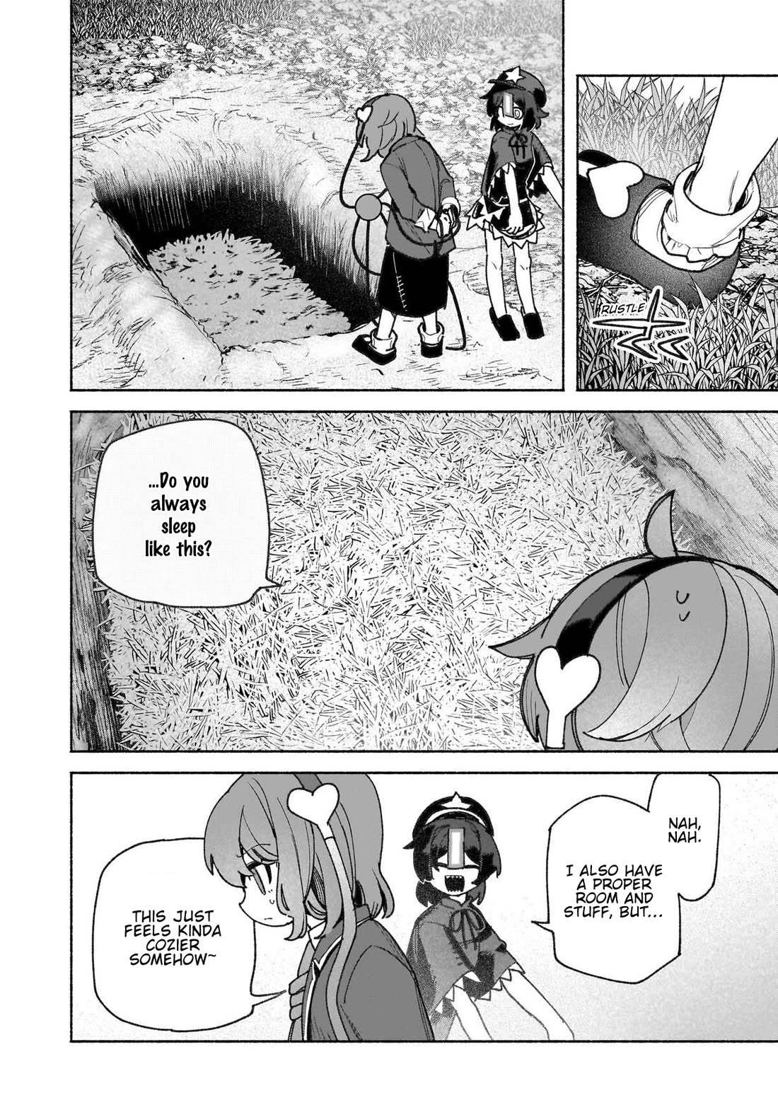 Touhou Chireikiden - Cheating Detective Satori Chapter 46 page 4 - Chapter 46: The Mausoleum Where Divine & Wicked Mingle (Pt. II)