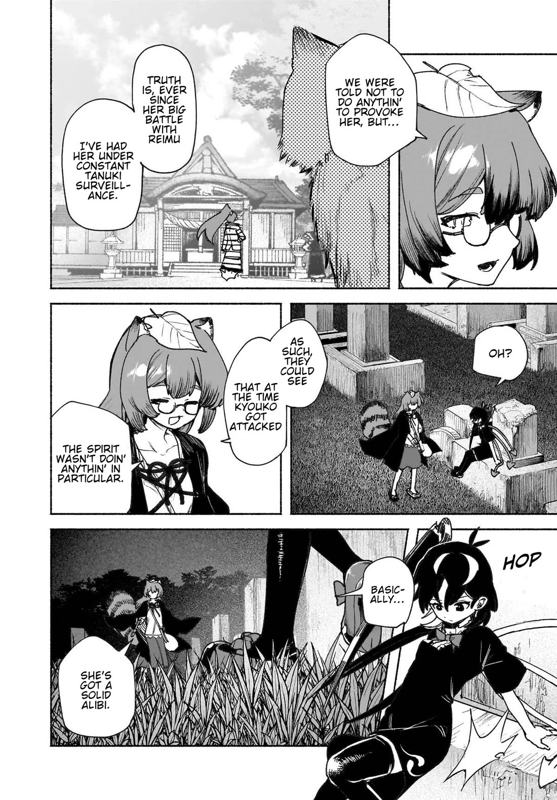 Touhou Chireikiden - Cheating Detective Satori Chapter 47 page 10 - Chapter 47: The Mausoleum Where Divine & Wicked Mingle (Pt. III)