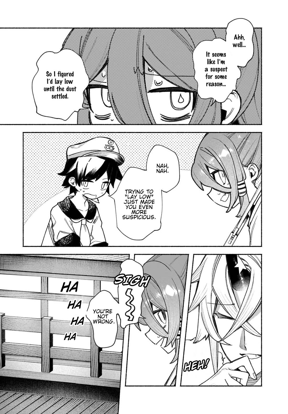 Touhou Chireikiden - Cheating Detective Satori Chapter 47 page 23 - Chapter 47: The Mausoleum Where Divine & Wicked Mingle (Pt. III)
