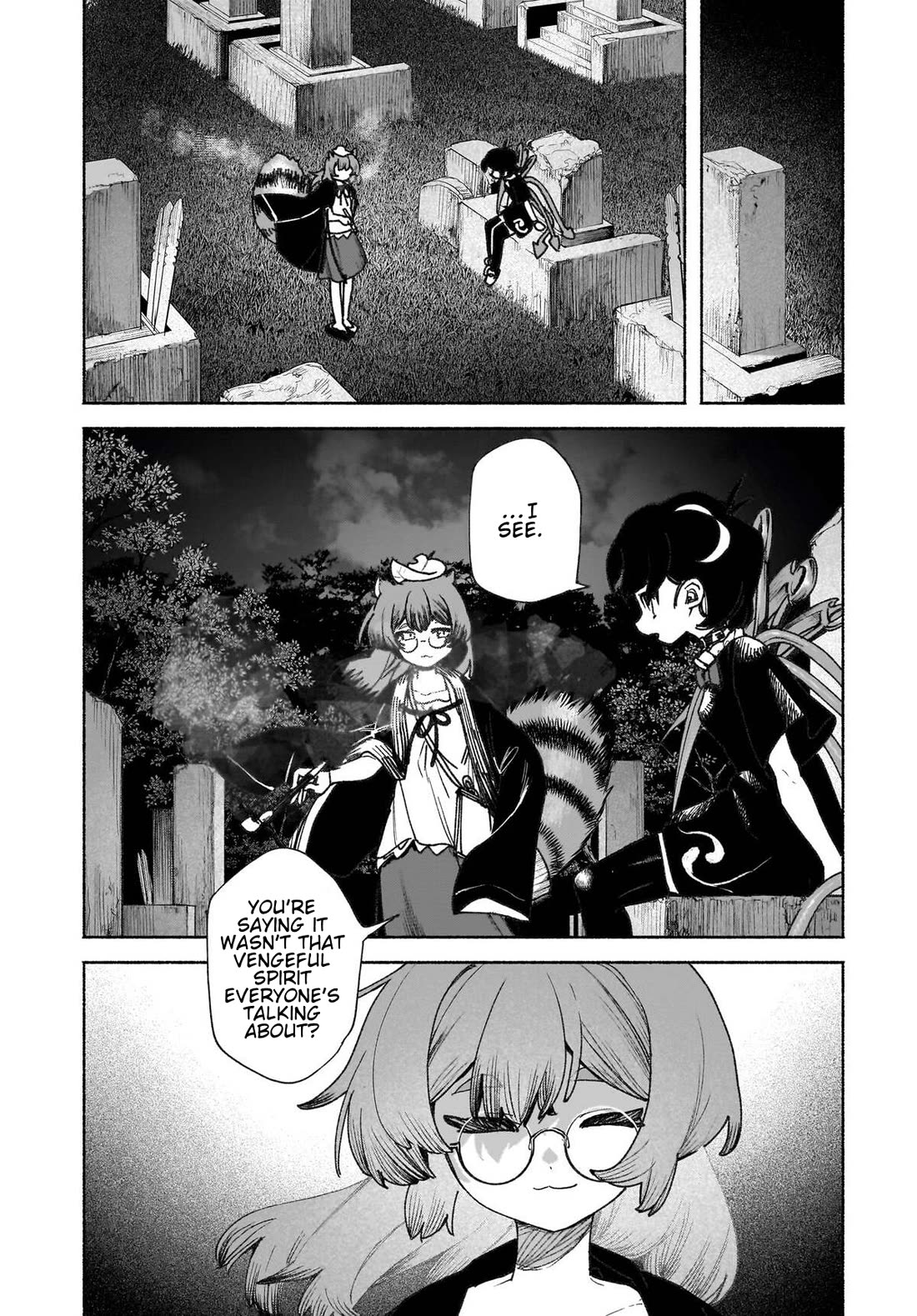 Touhou Chireikiden - Cheating Detective Satori Chapter 47 page 8 - Chapter 47: The Mausoleum Where Divine & Wicked Mingle (Pt. III)