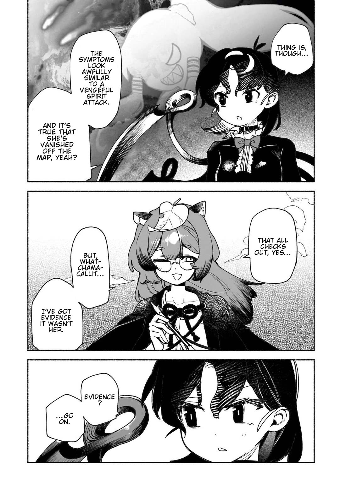 Touhou Chireikiden - Cheating Detective Satori Chapter 47 page 9 - Chapter 47: The Mausoleum Where Divine & Wicked Mingle (Pt. III)