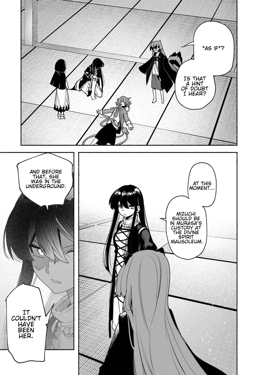 Touhou Chireikiden - Cheating Detective Satori Chapter 48 page 23 - Chapter 48: The Mausoleum Where Divine & Wicked Mingle (Pt. IV)