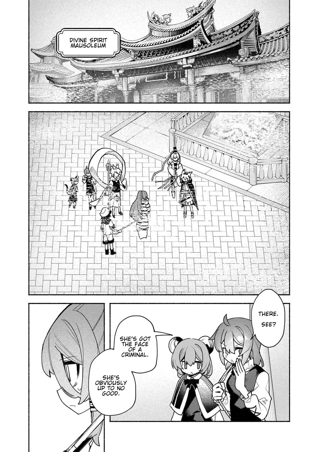 Touhou Chireikiden - Cheating Detective Satori Chapter 48 page 6 - Chapter 48: The Mausoleum Where Divine & Wicked Mingle (Pt. IV)