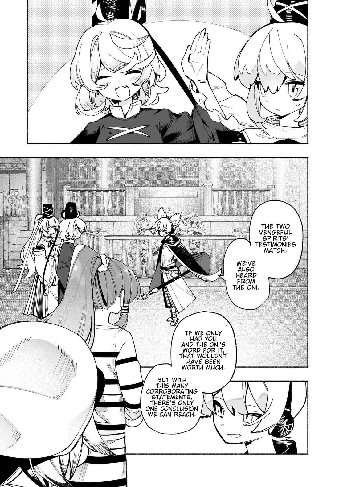 Touhou Chireikiden - Cheating Detective Satori Chapter 49 page 11 - Chapter 49: The Mausoleum Where Divine & Wicked Mingle (Pt. V)