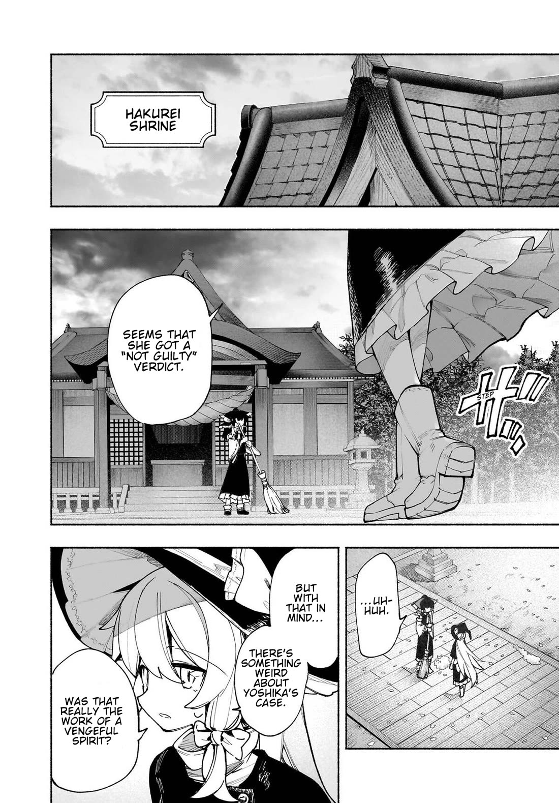 Touhou Chireikiden - Cheating Detective Satori Chapter 49 page 14 - Chapter 49: The Mausoleum Where Divine & Wicked Mingle (Pt. V)
