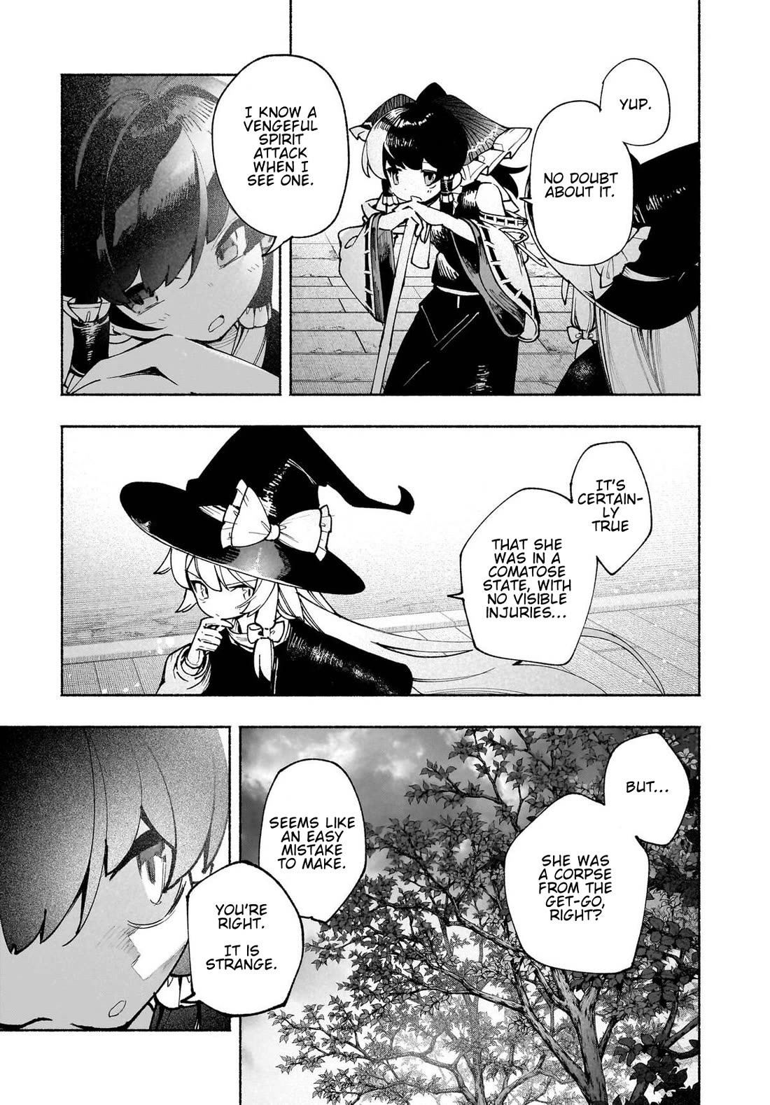 Touhou Chireikiden - Cheating Detective Satori Chapter 49 page 15 - Chapter 49: The Mausoleum Where Divine & Wicked Mingle (Pt. V)