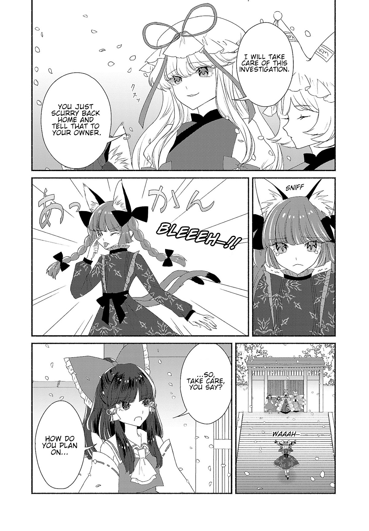 Touhou Chireikiden - Cheating Detective Satori Chapter 5 page 17 - Chapter 5: Ghostly Friend’s Dream Divination High in Spirits (Pt. I)