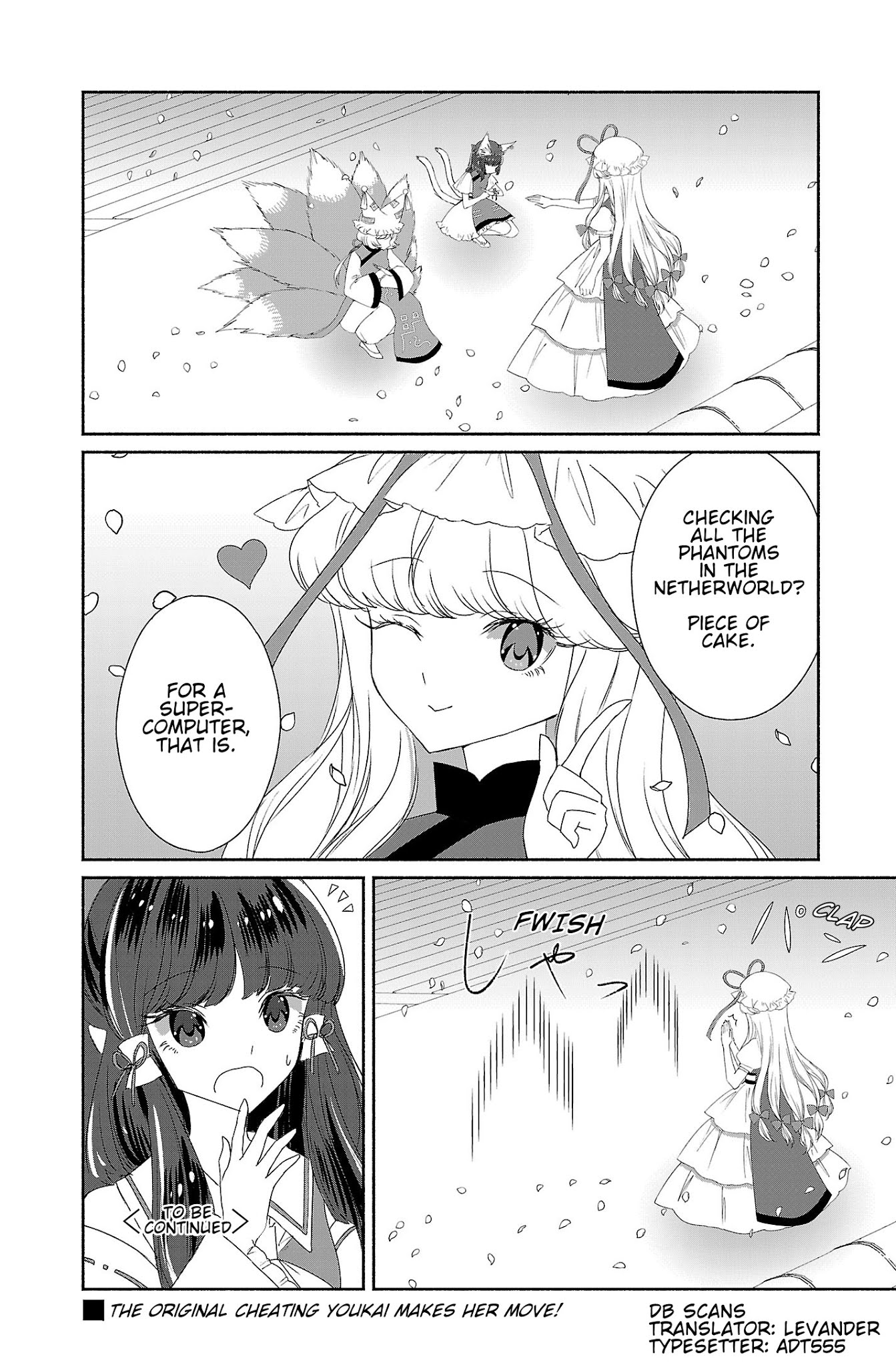 Touhou Chireikiden - Cheating Detective Satori Chapter 5 page 18 - Chapter 5: Ghostly Friend’s Dream Divination High in Spirits (Pt. I)