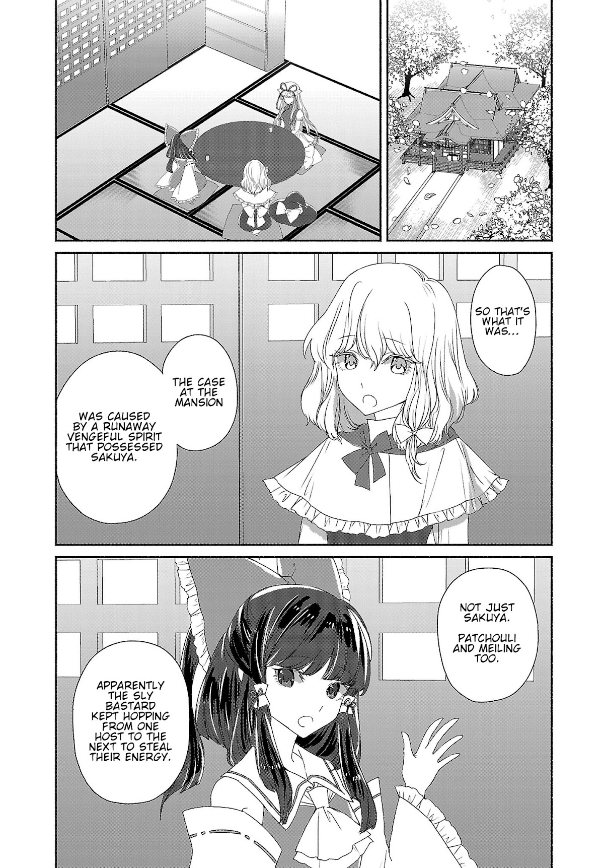 Touhou Chireikiden - Cheating Detective Satori Chapter 5 page 2 - Chapter 5: Ghostly Friend’s Dream Divination High in Spirits (Pt. I)