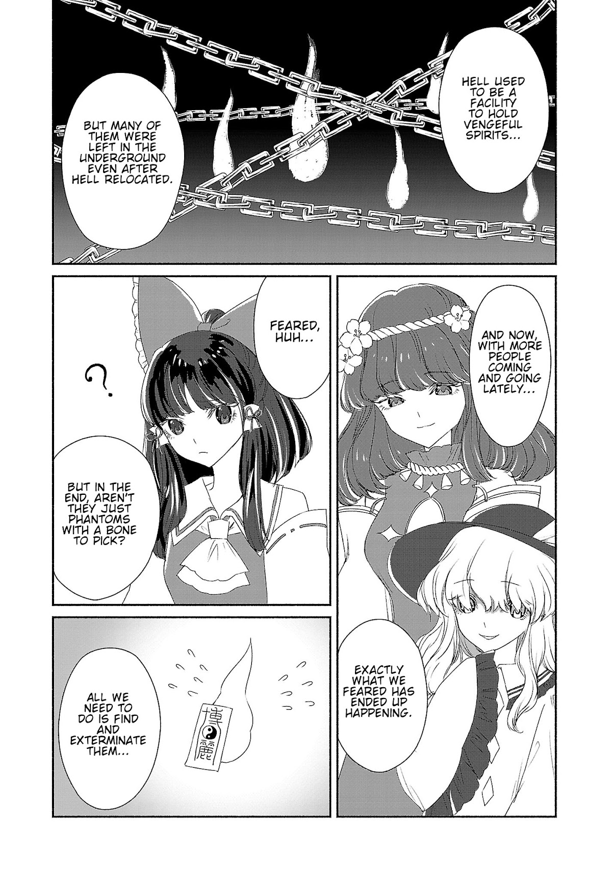 Touhou Chireikiden - Cheating Detective Satori Chapter 5 page 5 - Chapter 5: Ghostly Friend’s Dream Divination High in Spirits (Pt. I)