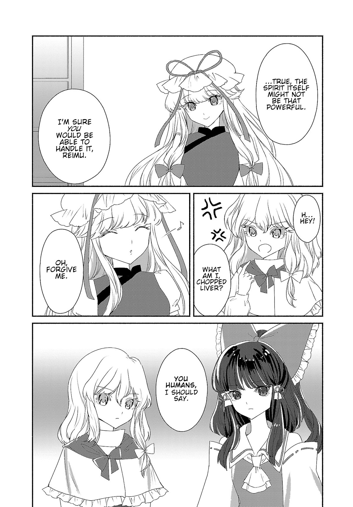 Touhou Chireikiden - Cheating Detective Satori Chapter 5 page 6 - Chapter 5: Ghostly Friend’s Dream Divination High in Spirits (Pt. I)