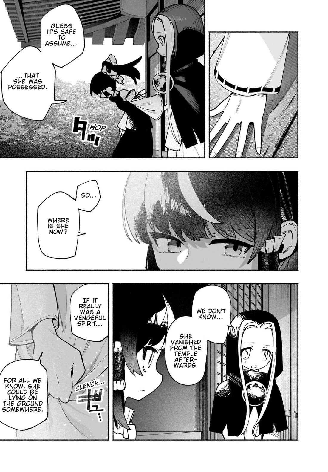 Touhou Chireikiden - Cheating Detective Satori Chapter 50 page 3 - Chapter 50: The Mausoleum Where Divine & Wicked Mingle (Pt. VI)