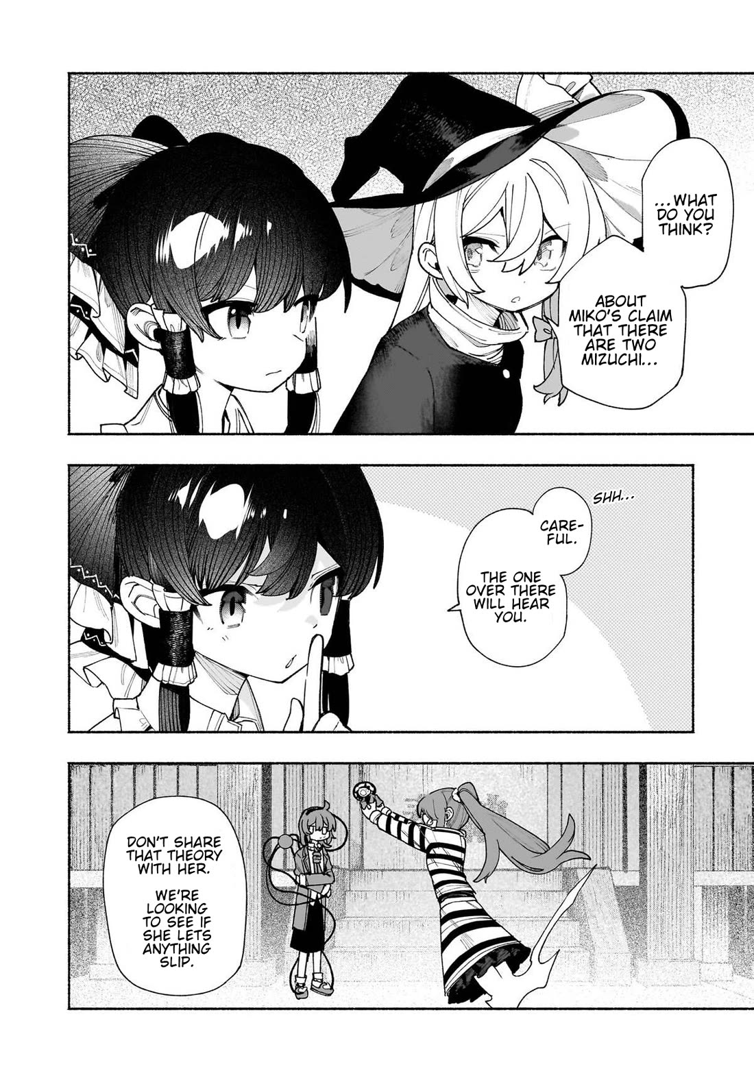Touhou Chireikiden - Cheating Detective Satori Chapter 51 page 14 - Chapter 51: The Shining Needle Pierces the Castle Like an Arrow