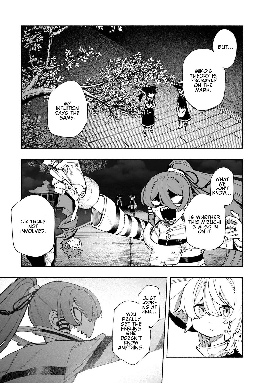 Touhou Chireikiden - Cheating Detective Satori Chapter 51 page 15 - Chapter 51: The Shining Needle Pierces the Castle Like an Arrow