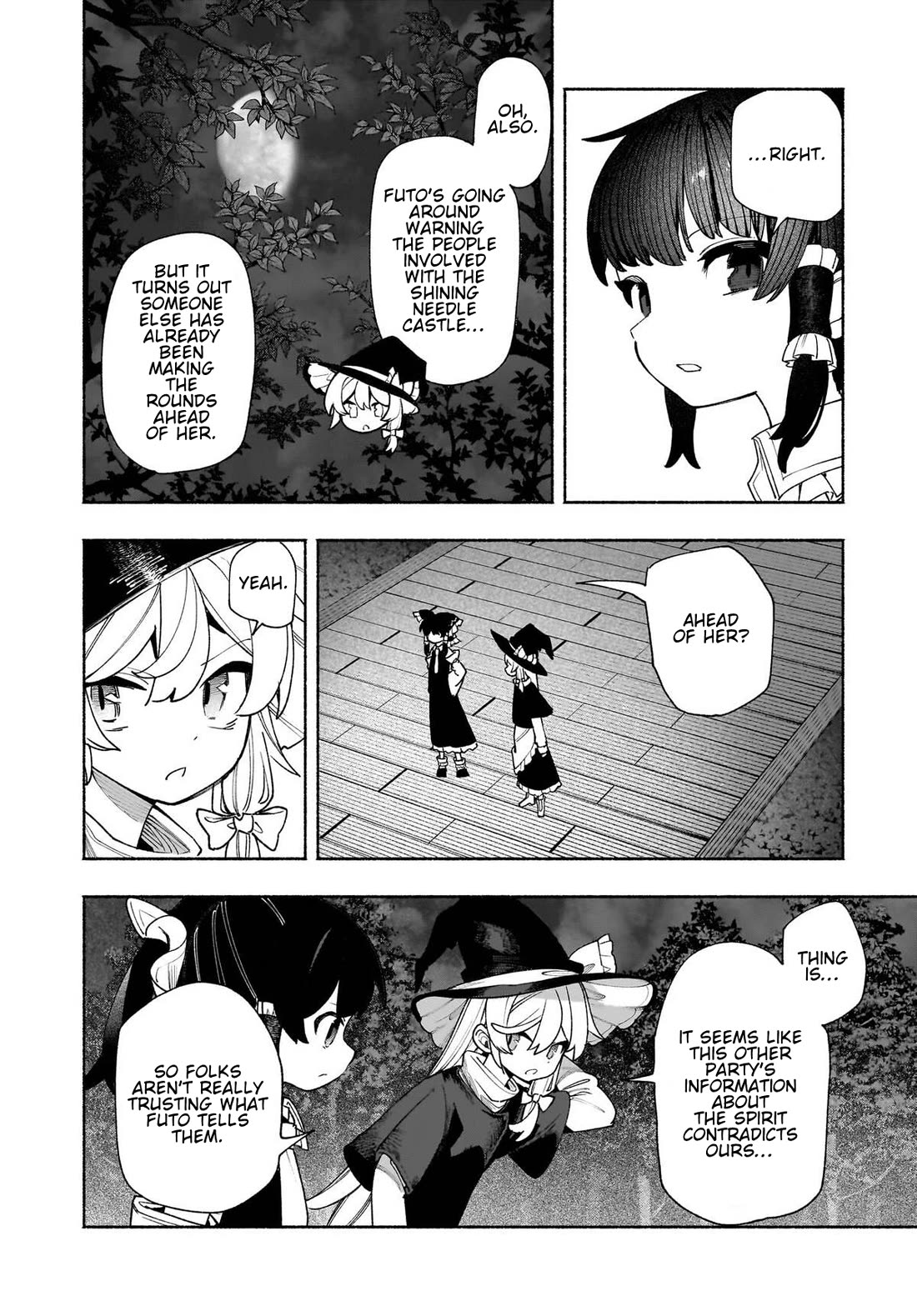 Touhou Chireikiden - Cheating Detective Satori Chapter 51 page 16 - Chapter 51: The Shining Needle Pierces the Castle Like an Arrow