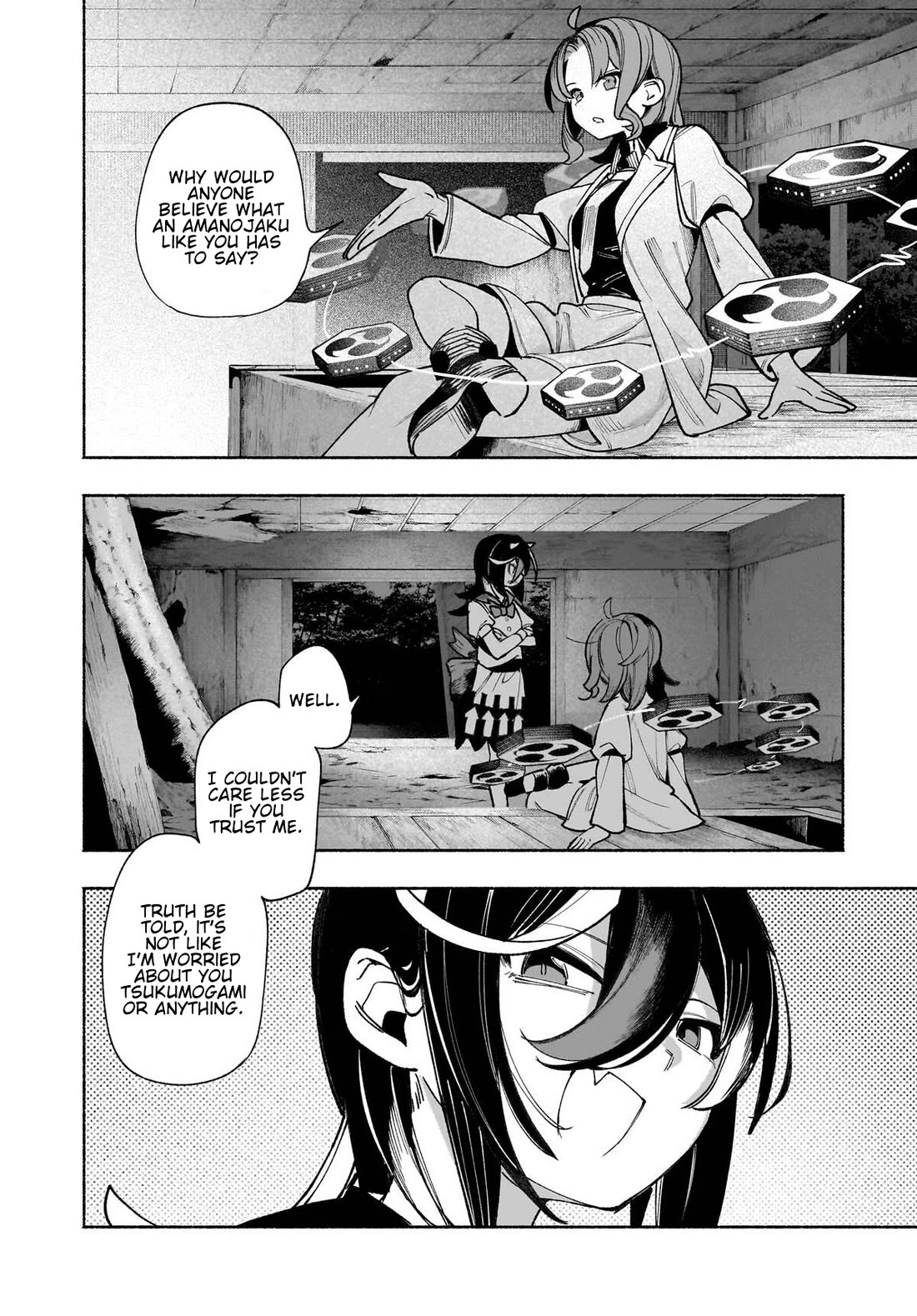 Touhou Chireikiden - Cheating Detective Satori Chapter 51 page 22 - Chapter 51: The Shining Needle Pierces the Castle Like an Arrow