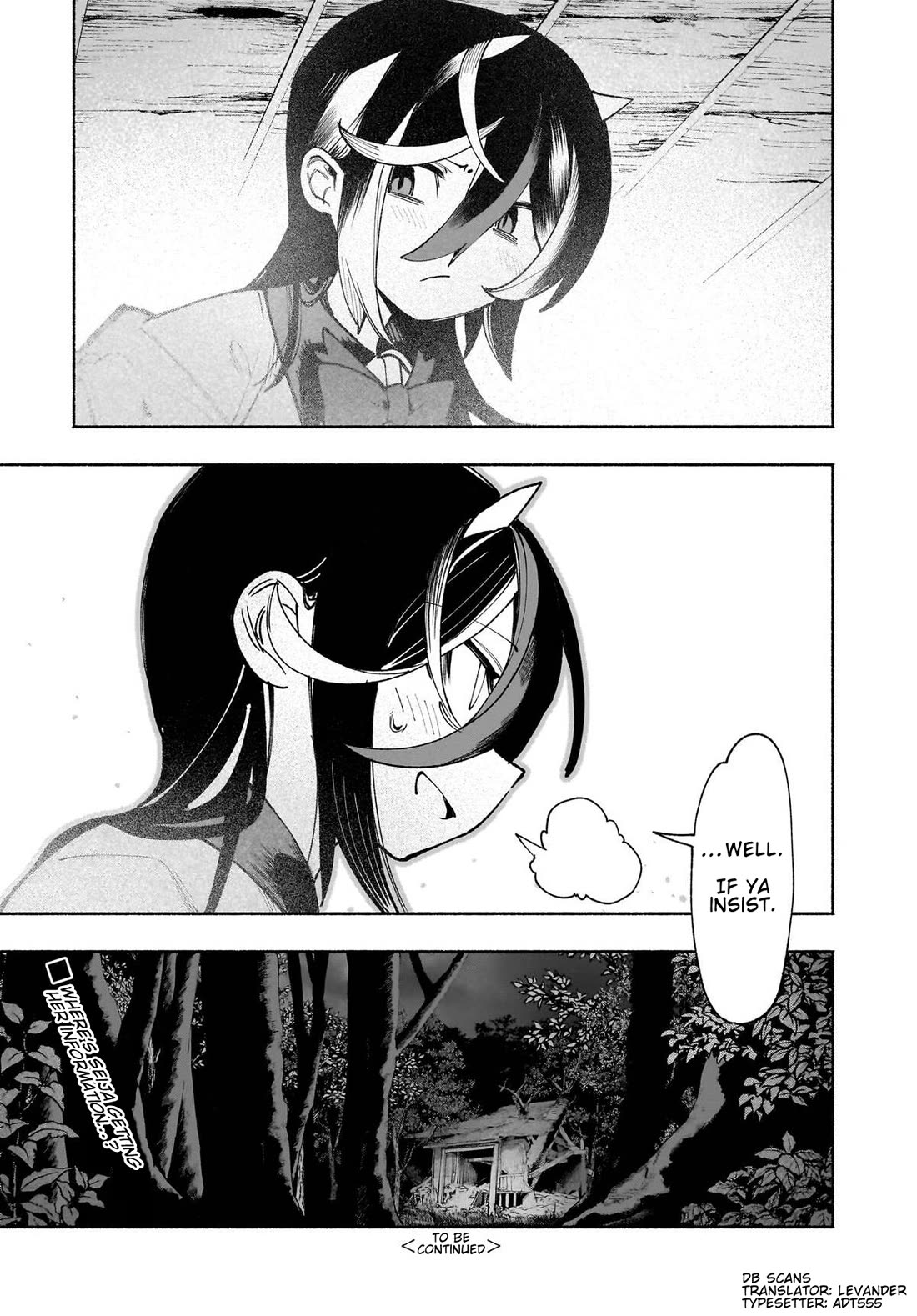 Touhou Chireikiden - Cheating Detective Satori Chapter 51 page 25 - Chapter 51: The Shining Needle Pierces the Castle Like an Arrow