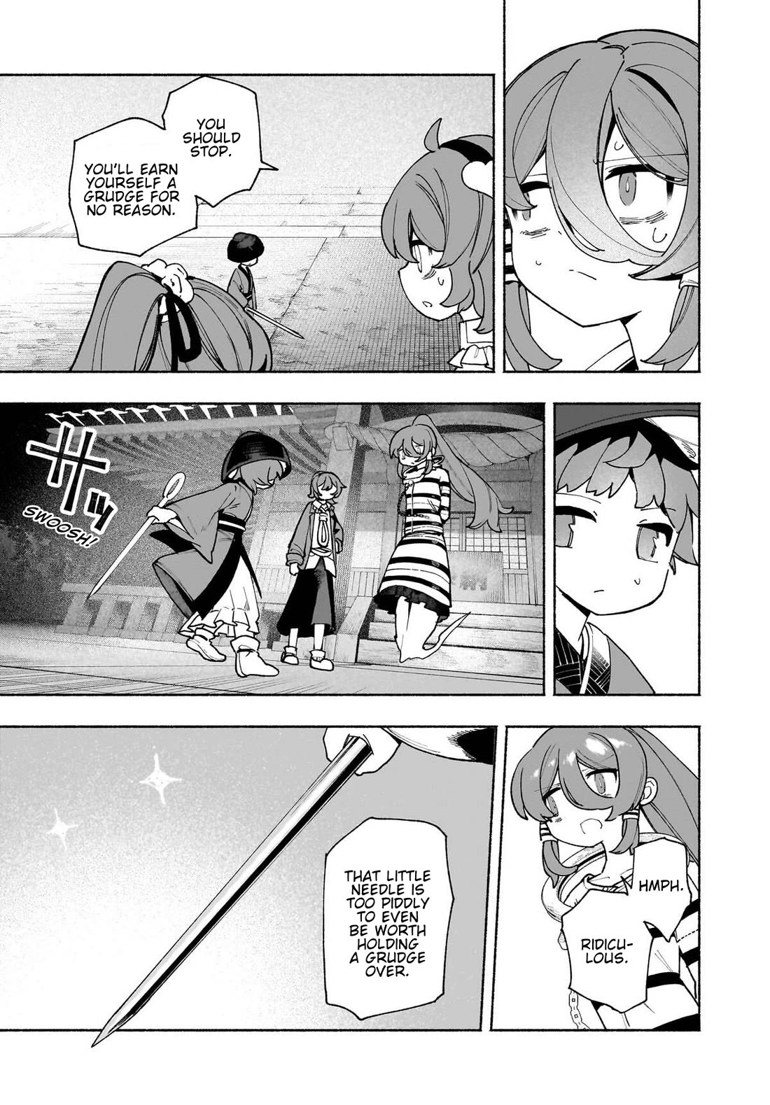 Touhou Chireikiden - Cheating Detective Satori Chapter 51 page 9 - Chapter 51: The Shining Needle Pierces the Castle Like an Arrow