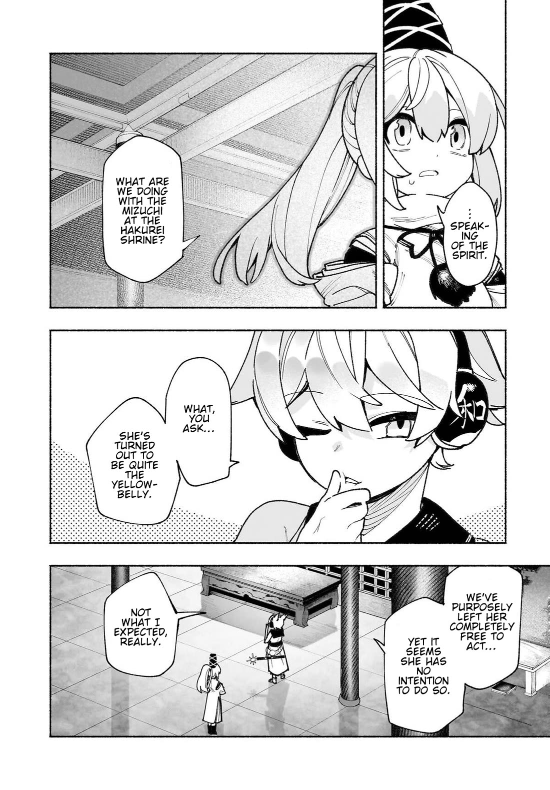 Touhou Chireikiden - Cheating Detective Satori Chapter 52 page 10 - Chapter 52: The Shining Needle Strikes the Castle Like an Arrow (Pt. II)