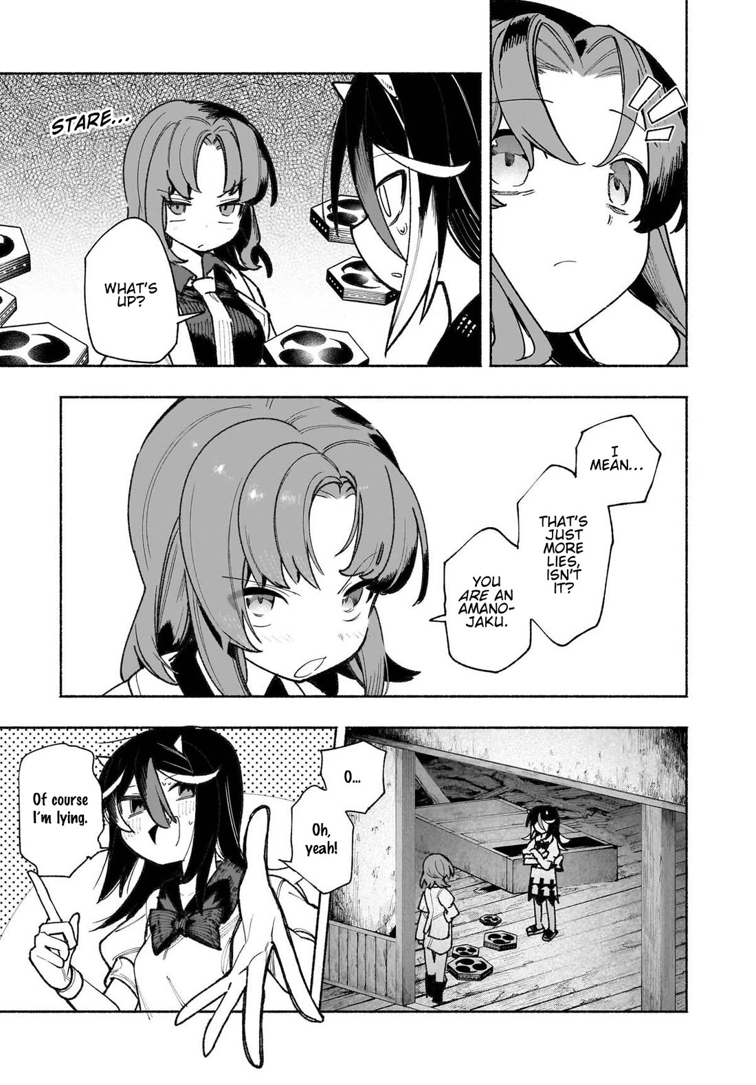 Touhou Chireikiden - Cheating Detective Satori Chapter 52 page 3 - Chapter 52: The Shining Needle Strikes the Castle Like an Arrow (Pt. II)