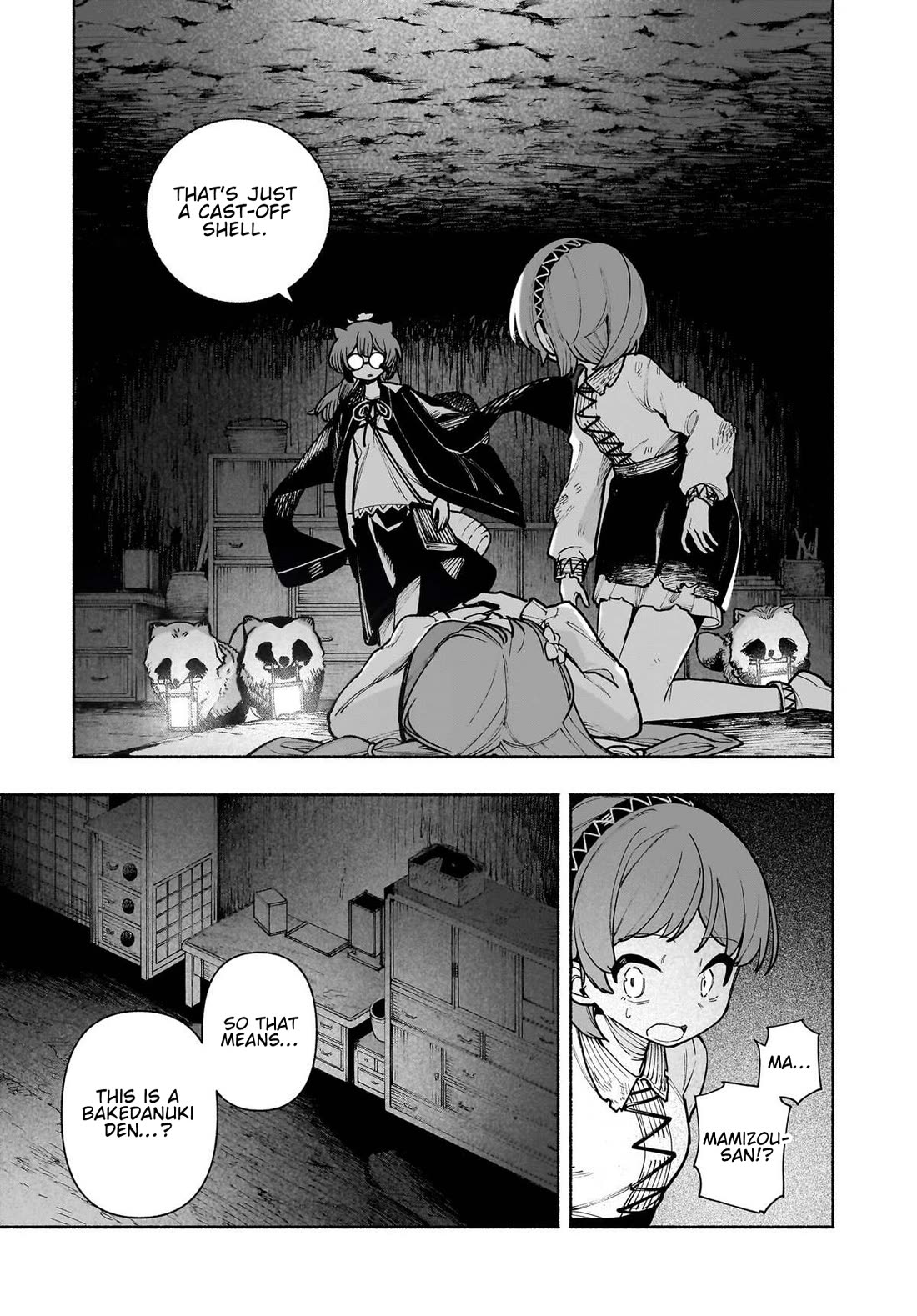 Touhou Chireikiden - Cheating Detective Satori Chapter 53 page 16 - Chapter 53: The Shining Needle Strikes the Castle Like an Arrow (Pt. III)